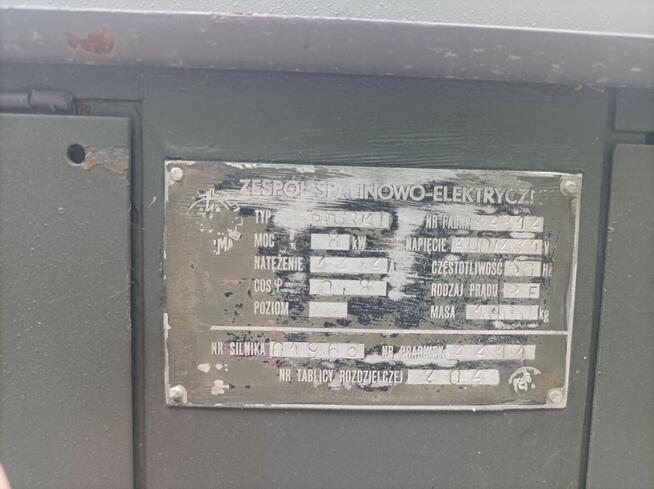 Agregat prądotwórczy na przyczepie PAD-8