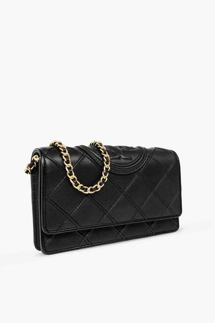 Czarny Portfel na pasku ‘Fleming’