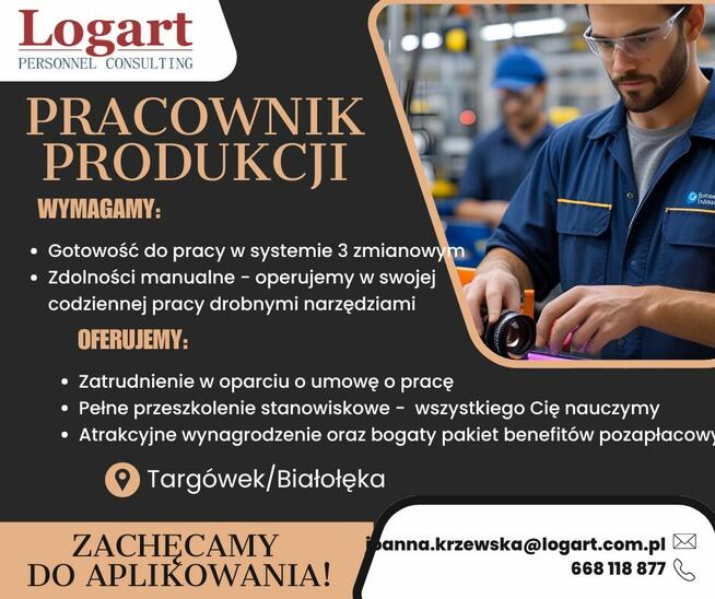 Pracownik produkcji