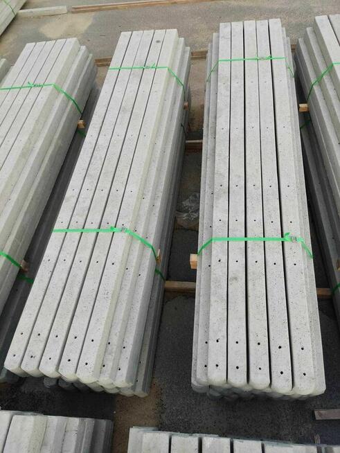 Słupki betonowe ogrodzeniowe i ogrodnicze 200-350 cm