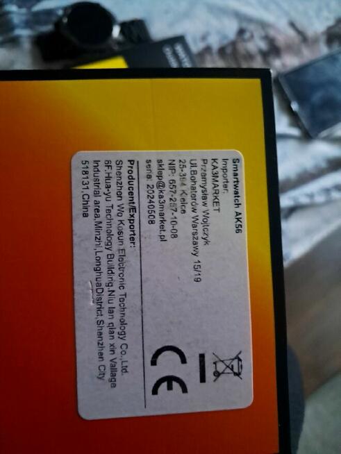 Nowy zegarek smartwatch