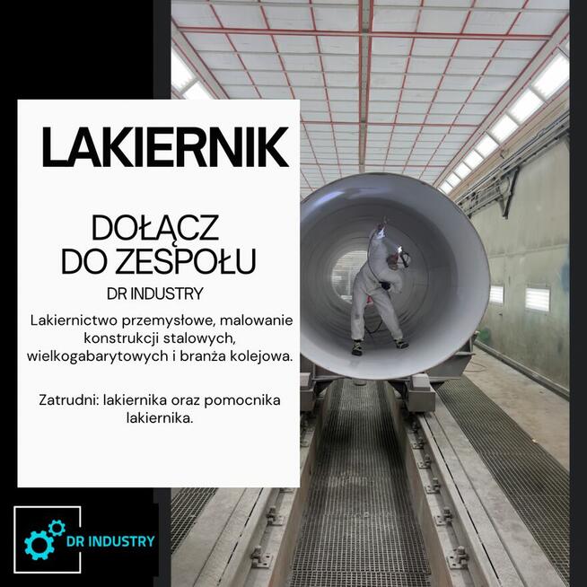 Praca lakiernik Śląsk. Lakiernik przemysłowy