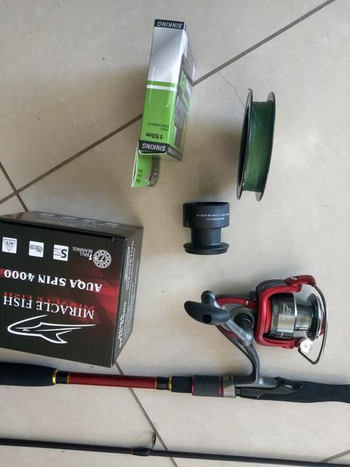 Rewelacyjny mocny zestaw spinningowy szczupak sumek