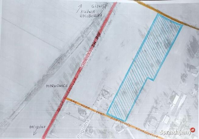 Duże działki budowlane na inwestycję, obrzeża Raciborza