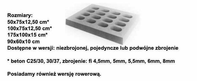 Płyta drogowa beton ażurowa Jumbo Yomb Iomb Yumb Yumba Jumba