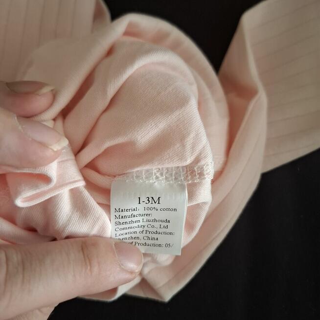 Komplet niemowlęcy czapeczka + pajacyk • 100% bawełna