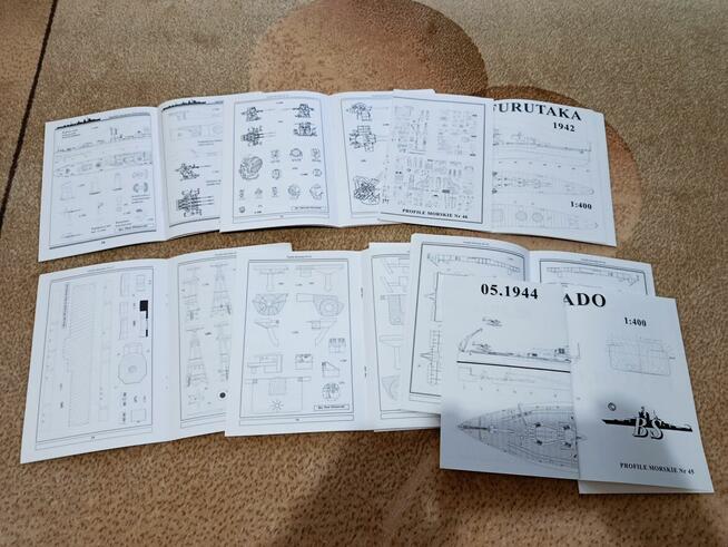 Profile morskie – plany okrętów