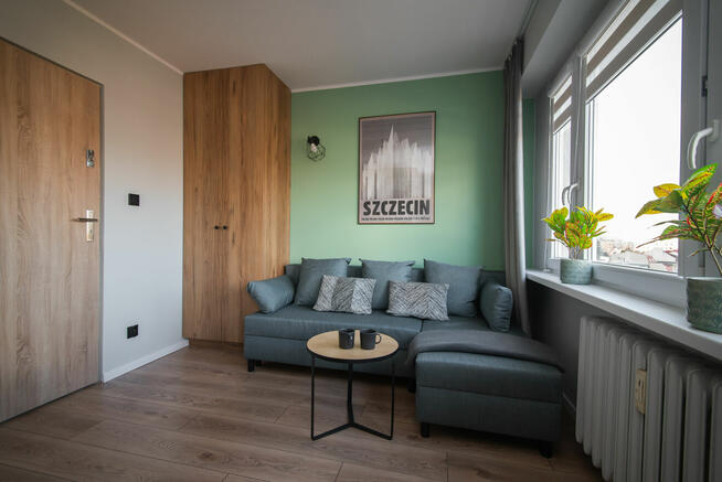 Przytulna kawalerka mieszkanie dla studenta, firm +Parking