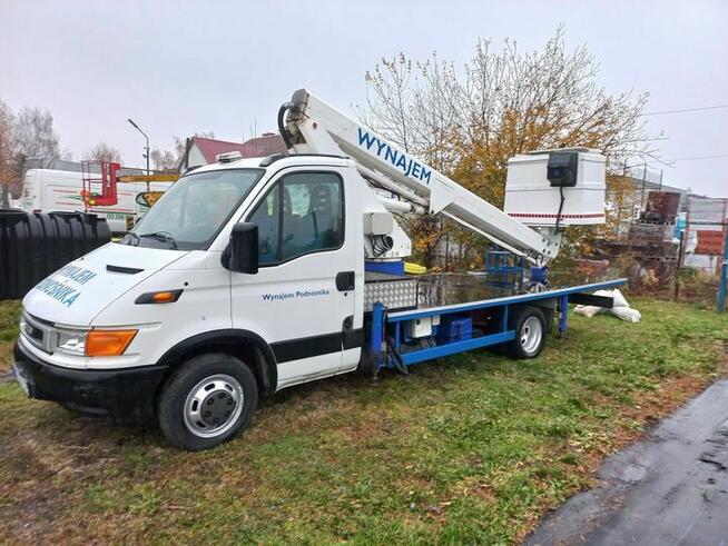 Usługa Podnośnik koszowy zwyżka 18m lub 40m Płock