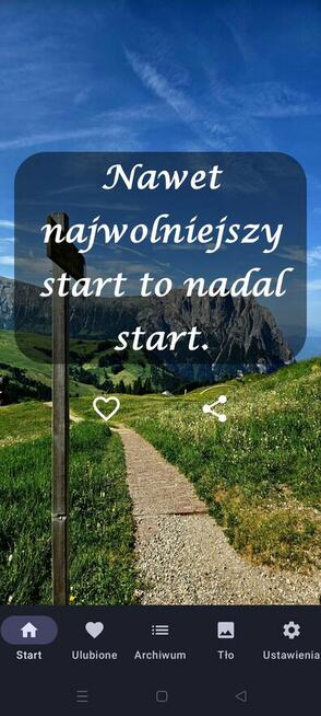 Motywator–Twoja codzienna dawka motywacji. Darmowa aplikacja