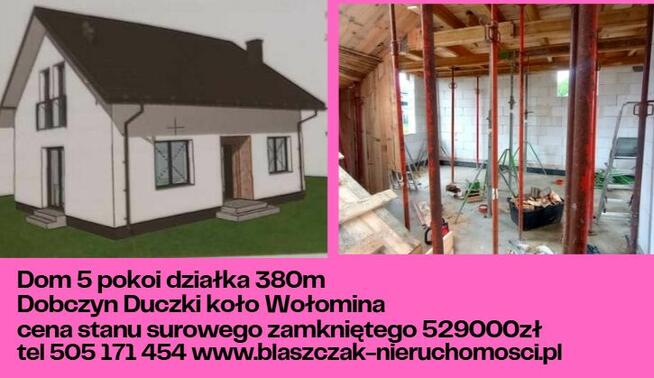 Działka rolna 2od 900m Ręczaje Poświętne Wołomin