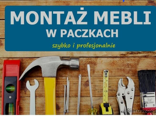 Montaż mebli, skręcanie mebli z paczek. Transport