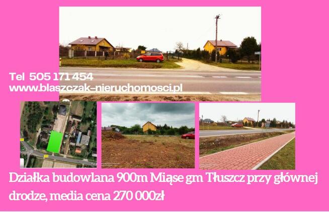 Działka rolna 2od 900m Ręczaje Poświętne Wołomin