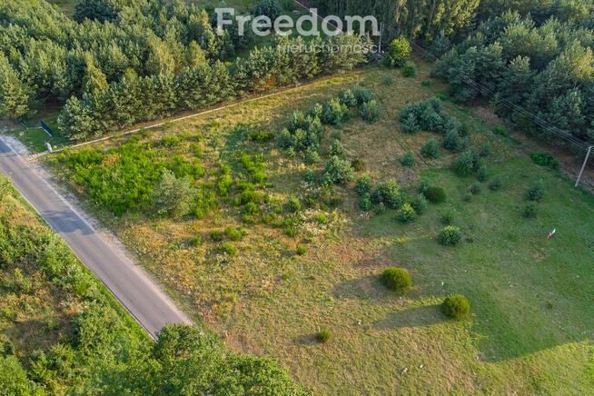 Piękna działka pod budowę domu Grzegorzewice