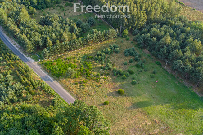 Piękna działka pod budowę domu Grzegorzewice