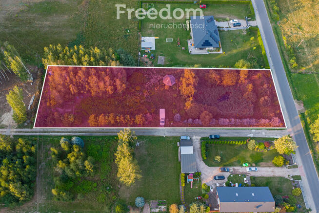 Piękna działka 3390 m2 Bartoszówka