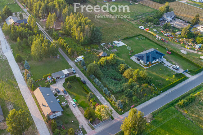 Piękna działka 3390 m2 Bartoszówka