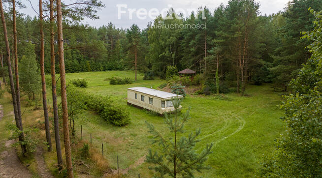 Działka siedliskowa pod lasem Więckowo
