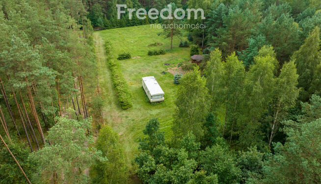 Działka siedliskowa pod lasem Więckowo