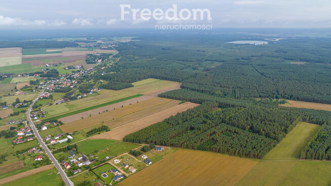 Działka siedliskowa pod lasem Więckowo