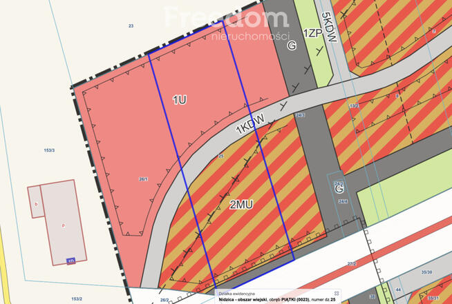 Działka pod budowę mieszkalno-usługową!