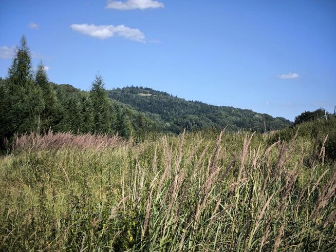 Działka inwestycyjna Juszczyna gm. Radziechowy-Wieprz,