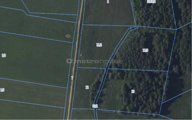 Działka rolna Róże - Mazury - 1,47 Ha