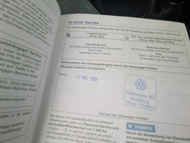 Volkswagen Touran 2.0 TDI/CR/bezwypadek/książkaseriwowa