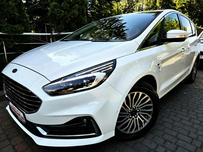Ford S-Max Navi Kamera Cofania Asystent Pasa Ruchu LED Felgi 17 Skóry z Niemiec