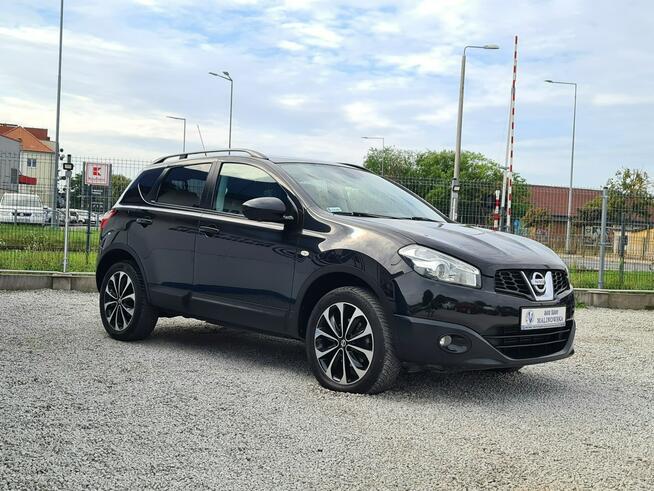 Nissan Qashqai SzklanyDach Navi Kamera 360* Półskóry Klimatronik Sensory Tempomat Alu