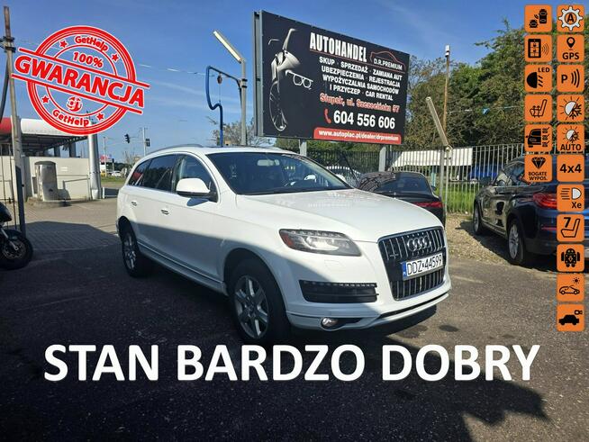 Audi Q7 3.0 TDI 245 KM, Panorama, Kamera Cofana, LED, Bluetooth, Xenon, Alu