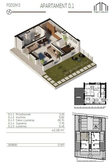 PROMOCJA na apartamenty z ogródkiem -Niechorze!