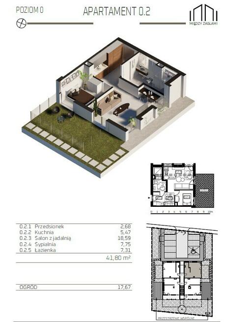 PROMOCJA na apartamenty z ogródkiem -Niechorze!