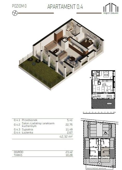 PROMOCJA na apartamenty z ogródkiem -Niechorze!