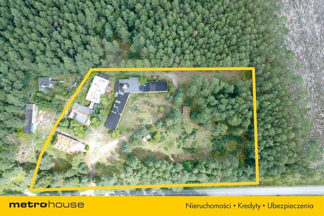 Teren inwestycyjny przy DW 212, jezioro, las!