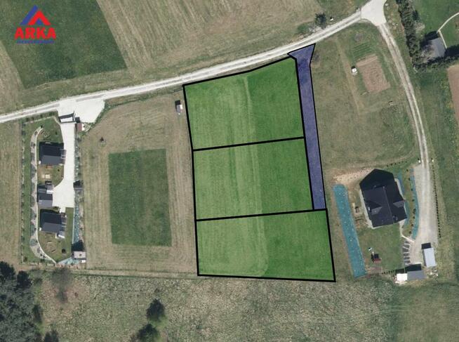 Działka budowlana Młynne gm. Limanowa