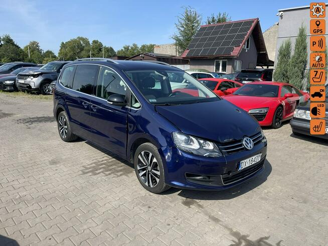 Volkswagen Sharan DSG Automat Podgrzewanie El. drzwi Kamera 7os.