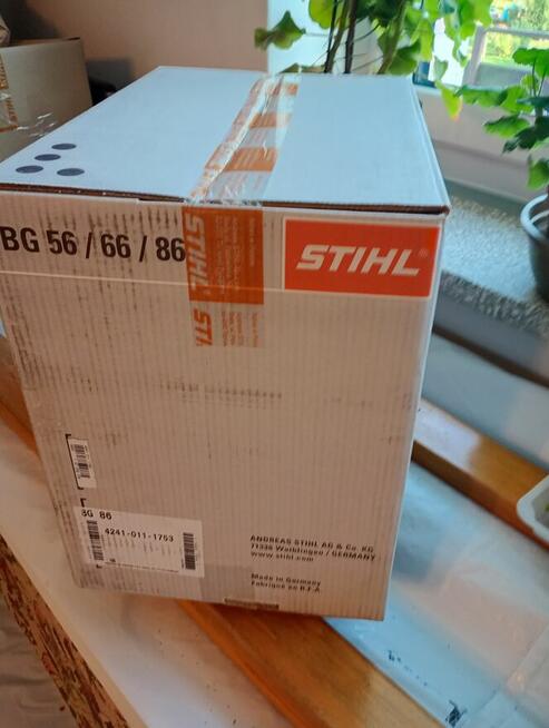 Dmuchawa Stihl BG 86 Dmuchawa ręczna spalinowa