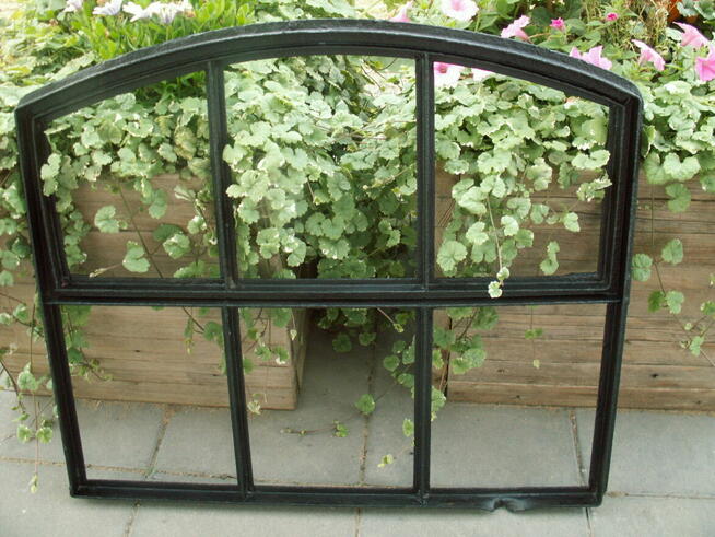 Stare okno , rama okienna retro loft lustro, altana 72x63