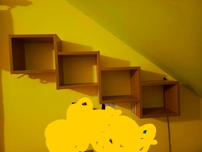 Biurko oraz półka wisząca