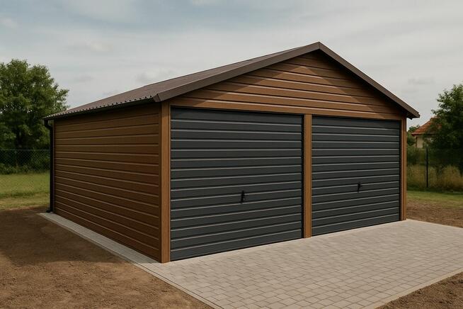 Garaże blaszane - KAŻDY WYMIAR - montaż gratis!!!