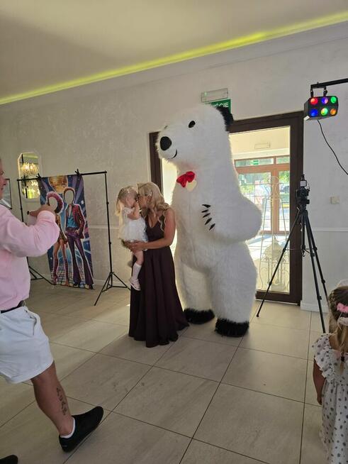 DJ Foku$ WESELA , MIŚ 2.4 m napis Neonowy, Tancerz Maskotka