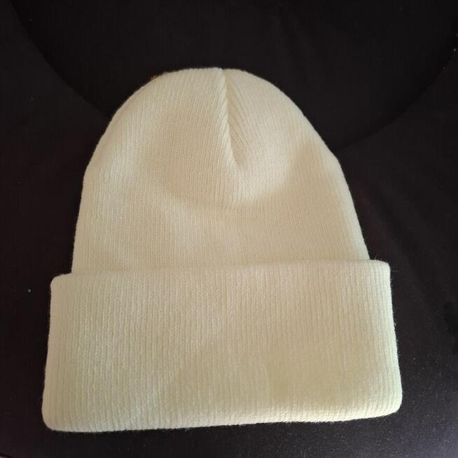 Czapka dla chłopca z misiem