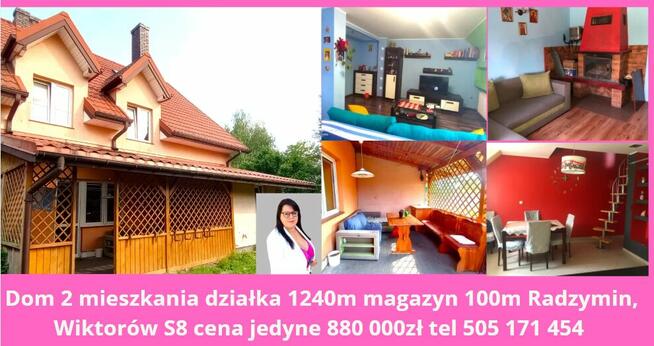 Działka rolna 2od 900m Ręczaje Poświętne Wołomin