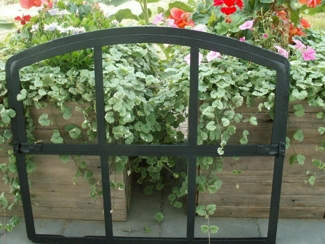 Stare okno , rama okienna retro loft lustro, altana 72x63