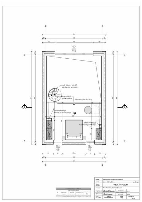 Działka z pozwoleniem na budowę 2 budynków rekreacyjnych