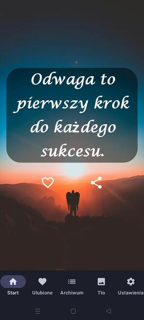 Motywator–Twoja codzienna dawka motywacji. Darmowa aplikacja