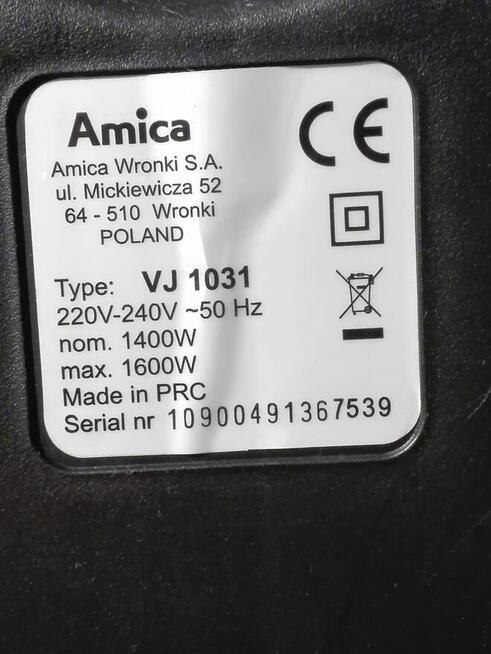 Amica Qubis VJ 1031 - CZĘŚCI !!!