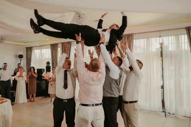 DJ Foku$ WESELA , MIŚ 2.4 m napis Neonowy, Tancerz Maskotka