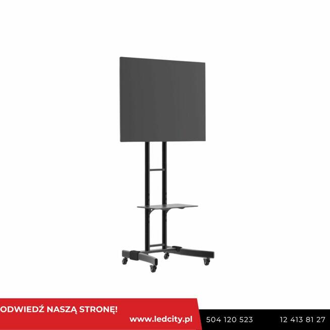 Wynajem telewizorów 75 i 55 cali na statywach